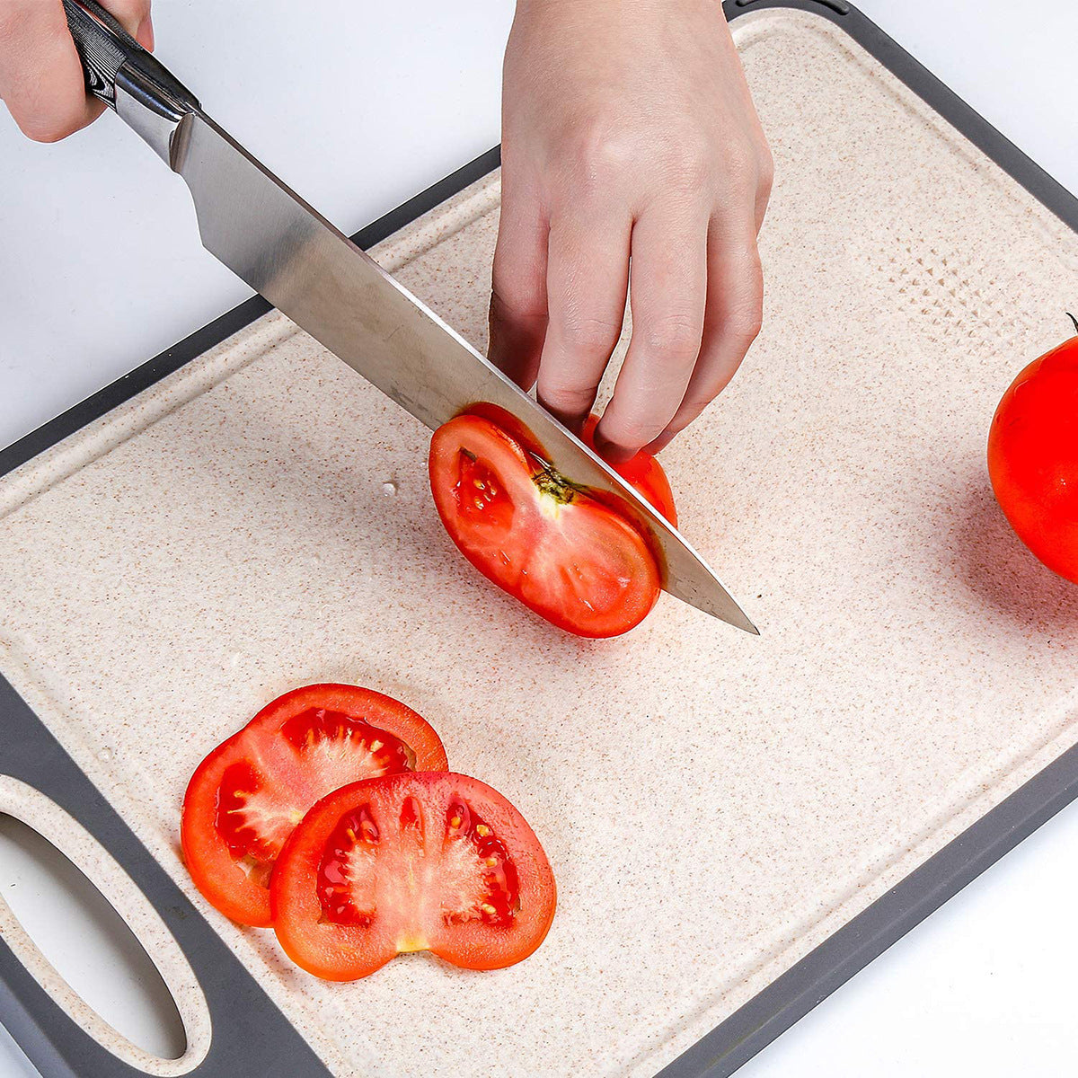 Revolutionize Your Kitchen with the Double-sided Stainless Steel Thickened Cutting Board